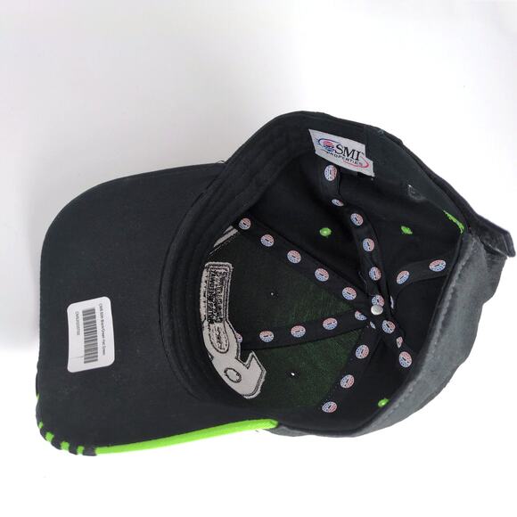 NWT Charlotte Motor Speedway 60th Anniversary 2020 Baseball Hat Ball Cap Flames - Picture 6 of 7